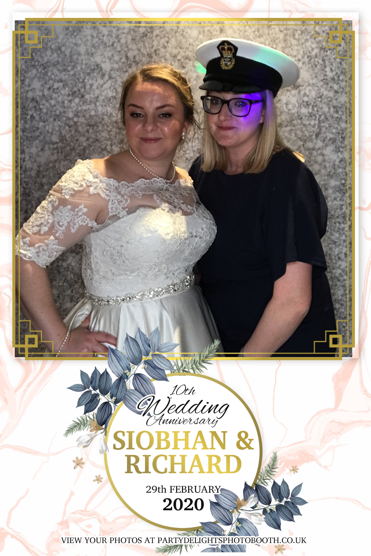 Siobhan and Richards Vow renewal  | View more photos from the event at gallery.partydelightsphotobooth.co.uk/u/PartyDelightsPhotoBooth/Siobhan-and-Richards-Vow-renewal